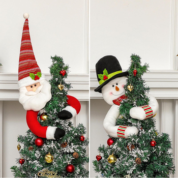 Διασυνοριακές Χριστουγεννιάτικες Διακοσμήσεις Άγιου Βασίλη Χιονάνθρωπος Δέντρο με Κορυφή Αστέρι Χριστουγεννιάτικο Δέντρο Διακόσμηση Καπέλου Σκηνή Κούκλας Διακόσμηση Διάταξης