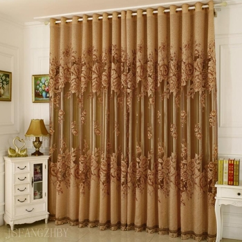 BK9K didmeninė prekyba auksinio šešėliavimo užuolaidų audiniu, siuvinėtu langų ekrano išpardavimu, karštas išpardavimas, miegamojo, svetainės, balkono užuolaidos Europoje