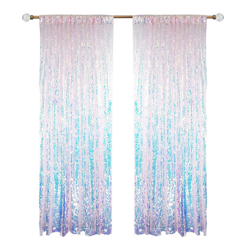 Temu kohapealne piiriülene tikitud litritega aknakatte varrastega viimistletud kardin pulmapeo kaunistuseks mõeldud taustkangas