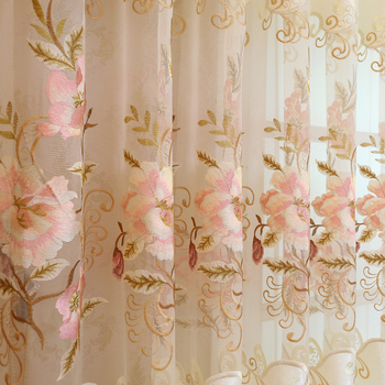 1Vpk Завеси с изрязана бродерия за хол, шенилна жакардова, прости европейски завеси за затъмнение, къща, спалня, готов продукт