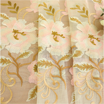 1Vpk Завеси с изрязана бродерия за хол, шенилна жакардова, прости европейски завеси за затъмнение, къща, спалня, готов продукт