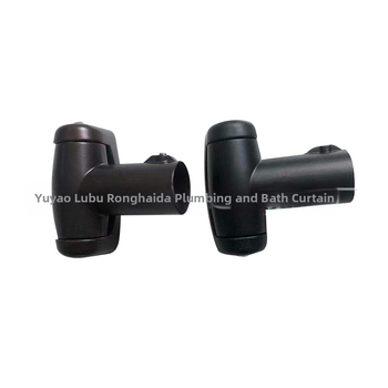 Vannitoa perforeeritud paks 304 roostevabast terasest kumer dušikardina varras dušiventilaatori kujuline C-kujuline kardinavarras dušikardina varras