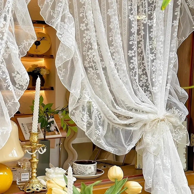 Tiesioginis tiekimas iš gamyklos į tarpvalstybinę el. prekybos platformą „Amazon“, populiarus naujas produktas – begonijų gėlių nėrinių užuolaidos, tiesioginis siuntimas iš gamyklos