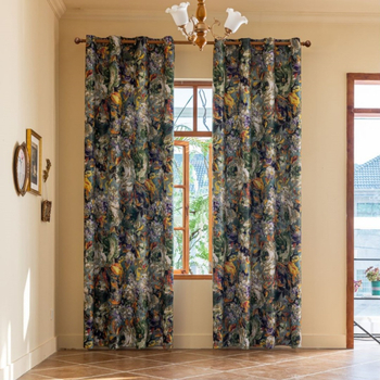 Tiesioginis gamyklos tiekimas, tarpvalstybinė skaitmeninė spauda, pastoracinis rašalo dažymas, užtemdančios užuolaidos, miegamasis, svetainė, balkonas, namų dekoravimas