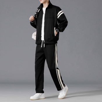 Ежедневно спортно мъжко едноцветно пролетно-есенно яке Ripper 2024, ново стилно красиво яке, мъжко модно съвпадащо празно жилетка