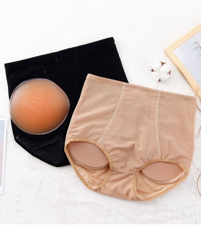 Silikoonist võltspepu aluspesu naistele puusa tõstmiseks mõeldud seksikad virsikuvärvi puusapadjaga puusa vormivad püksid pluss padjaga puusa vormivad püksid