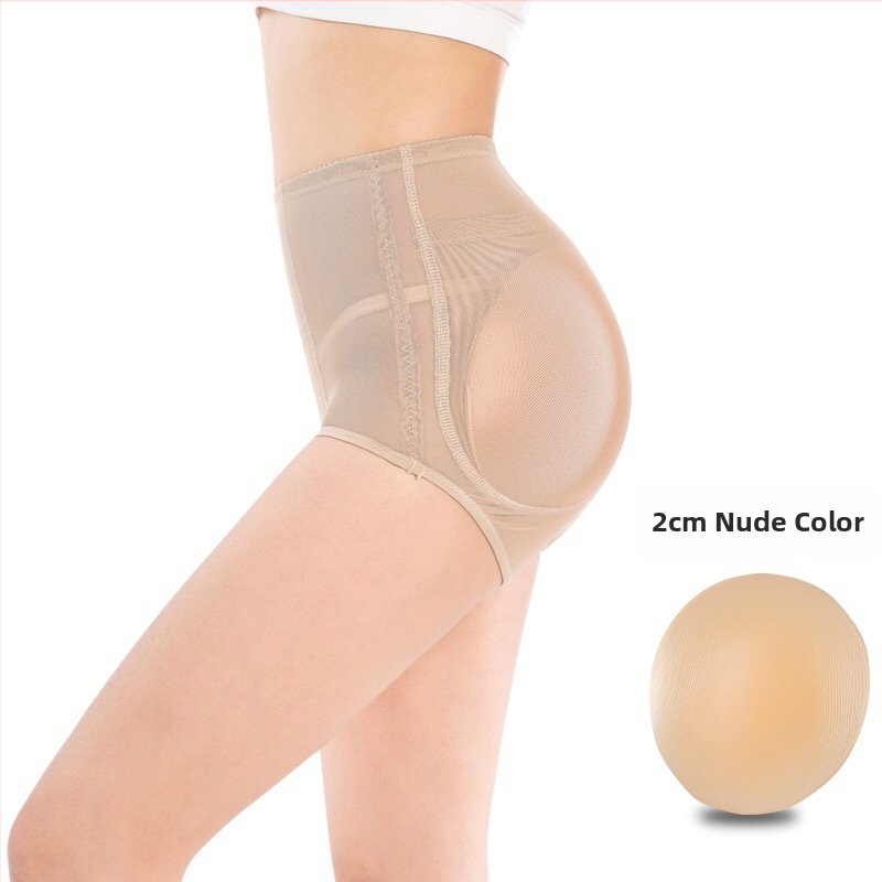 Silikoonist võltspepu aluspesu naistele puusa tõstmiseks mõeldud seksikad virsikuvärvi puusapadjaga puusa vormivad püksid pluss padjaga puusa vormivad püksid