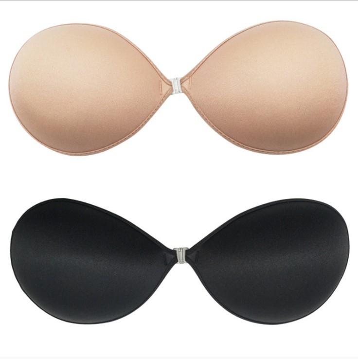 Sutien invizibil respirabil fără bretele push-up pentru costum de baie cu sutien din silicon pentru rochie de mireasă, plasture anti-alunecare pentru sâni