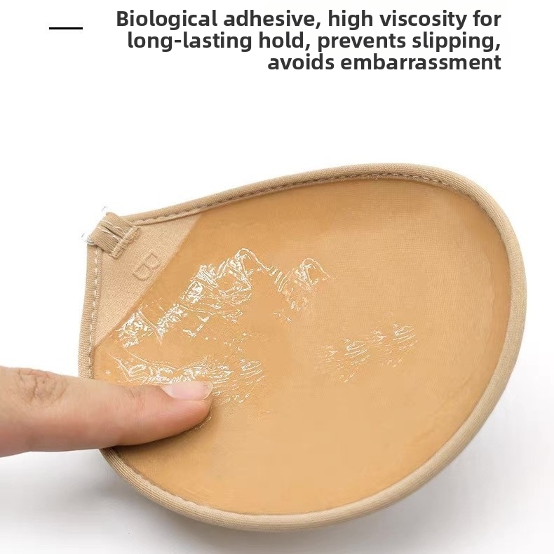 Без презрамки, дишащ невидим сутиен с повдигащ механизъм и сватбена рокля, силиконов сутиен, неплъзгащ се пластир за гърди, пластир за гърди