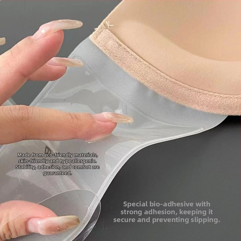 Качествено издание без презрамки, стикер за бюст, неплъзгащо се бельо, сватбена рокля, без следи, секси, голям гръб, събиране, скрито