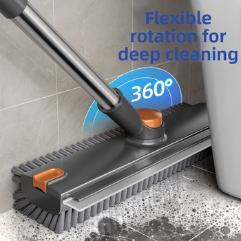 Perie de toaletă Gap, perie de podea, perie specială dură, mâner lung, curățare baie, covor, perie de toaletă