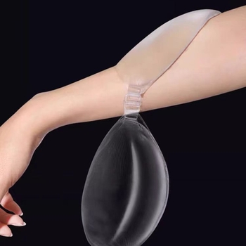 Läbipaistev rinnakleebis, ülemine kronstein, suur esipandlaga, seksikas, isekleepuv, veekindel, higikindel, nähtamatu ja jäljetu rinnakleebis