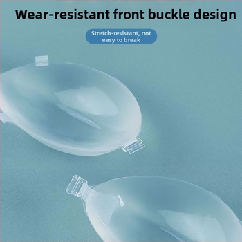 Läbipaistev rinnakleebis, ülemine kronstein, suur esipandlaga, seksikas, isekleepuv, veekindel, higikindel, nähtamatu ja jäljetu rinnakleebis