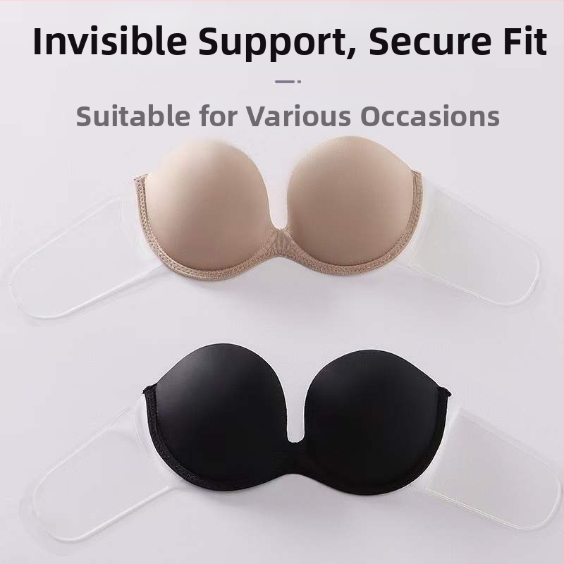 Αυτοκόλλητα στήθους αόρατα μαγικά αυτοκόλλητα στήθους γυναικεία χωρίς ραφές, μεγάλο στήθος, στράπλες, μικρό στήθος push up, εσώρουχο στήριξης, νυφικό