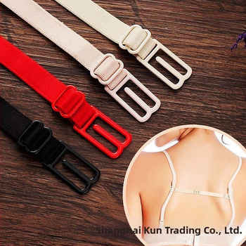 [3 pakki] Aluspesu libisemiskindel rihm koos Luck Sports libisemiskindla rinnahoidja fikseeritud õlarihma pandlaga libisemiskindel õlarihm