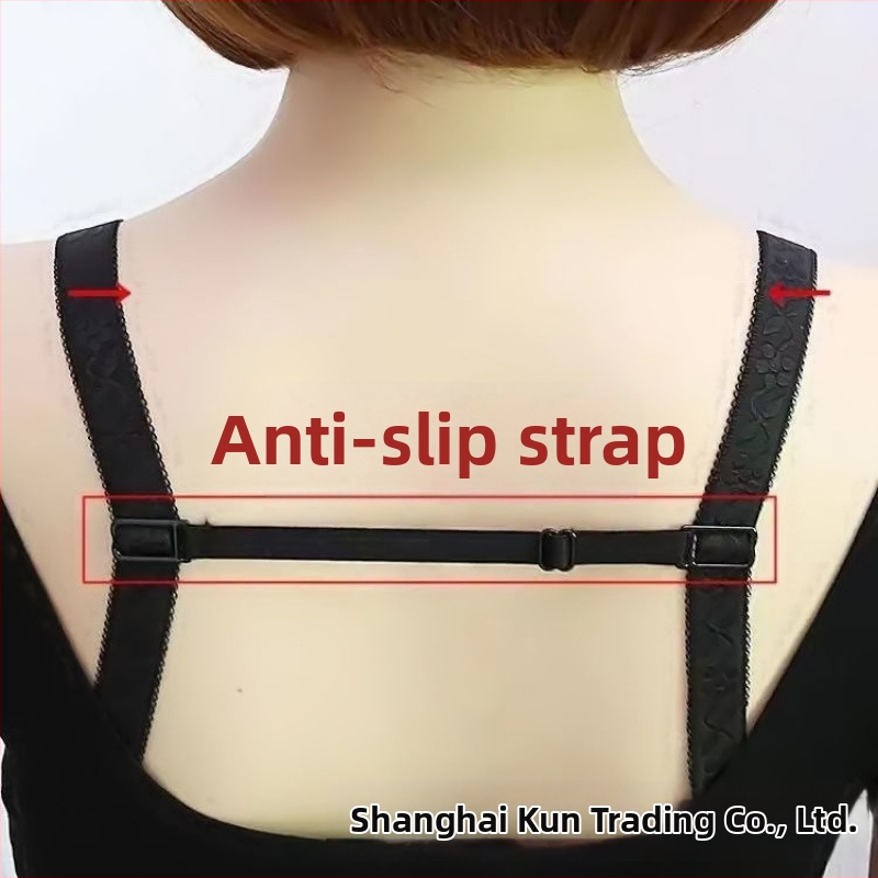 [3 pakki] Aluspesu libisemiskindel rihm koos Luck Sports libisemiskindla rinnahoidja fikseeritud õlarihma pandlaga libisemiskindel õlarihm