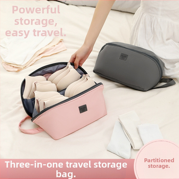 Nešiojamas vandeniui atsparus kelioninis laikiklis apatinių drabužių organizatoriaus krepšys didelės talpos daugiafunkcis plaunamas laikymo krepšys