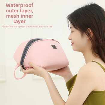 Nešiojamas vandeniui atsparus kelioninis laikiklis apatinių drabužių organizatoriaus krepšys didelės talpos daugiafunkcis plaunamas laikymo krepšys