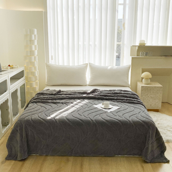 Σκανδιναβική κουβέρτα διπλής όψης ζακάρ βαμβάκι για το φθινόπωρο και το χειμώνα, κουβέρτα καναπέ γραφείου, διασυνοριακό εξωτερικό εμπόριο χονδρικής