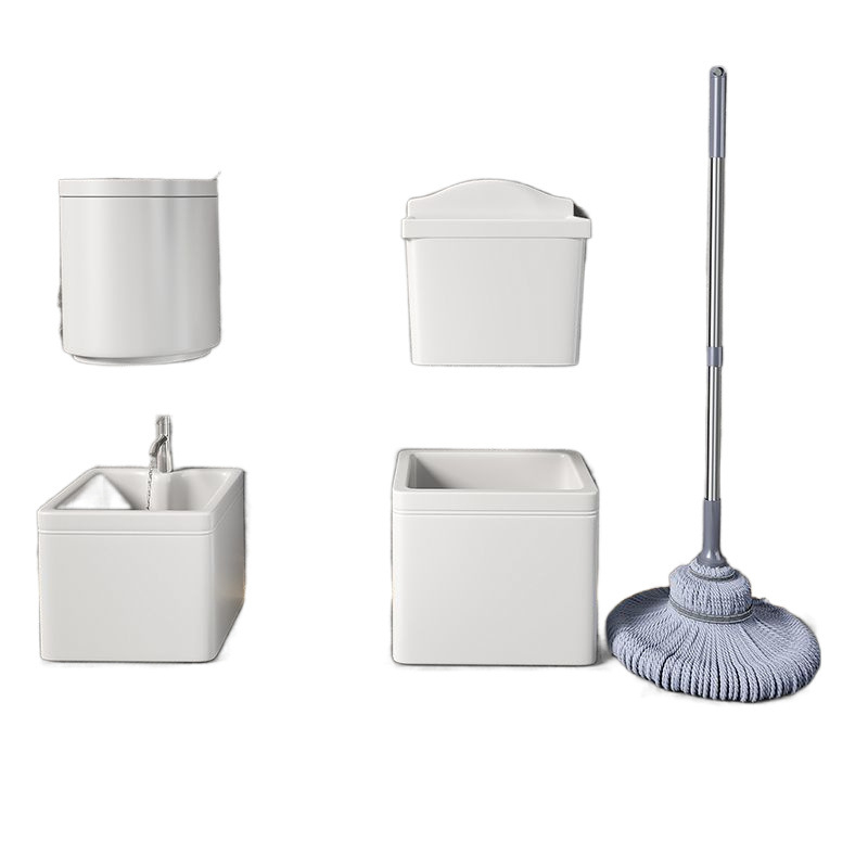 Σφουγγαρίστρα αυτοστίψιμη χωρίς χέρια για οικιακή χρήση, Μεγάλη σφουγγαρίστρα με κεφαλή για στεγνή και υγρή χρήση, Περιστρεφόμενη τεμπέλα σφουγγαρίστρα, Μεγάλη σφουγγαρίστρα με κεφαλή