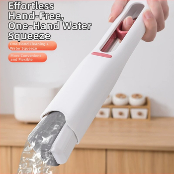 Επιτραπέζια μίνι σφουγγαρίστρα Lazy χειρός, χωρίς χέρια, κολλημένη βαμβακερή κουζίνα, μπάνιο, νιπτήρας μπάνιου, απορροφητική νερού σφουγγαρίστρα
