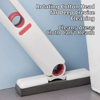 Επιτραπέζια μίνι σφουγγαρίστρα Lazy χειρός, χωρίς χέρια, κολλημένη βαμβακερή κουζίνα, μπάνιο, νιπτήρας μπάνιου, απορροφητική νερού σφουγγαρίστρα