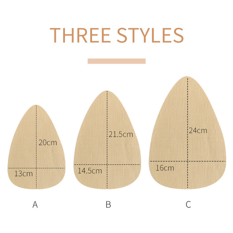 Euroopa ja Ameerika pluss-suuruses veepiiskadega hingavad rinnakleebised, muhku mittenähtavad rinnakleebised, õmblusteta silikoonist nibukleebised