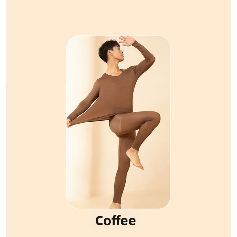 Hüaluroonhappega niisutavad soojad pikkade varrukatega püksid meeste nahka kaunistavad rõivakostüümid termiline aluspesu soojendusega sügisriided pikad aluspüksid