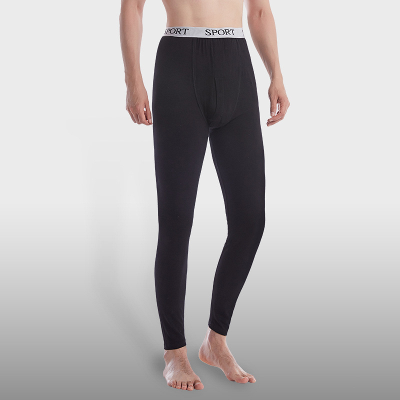 Uued sügis-talvised õhukesed lükra-puuvillast meeste sügispüksid, noorte õhukesed venivad soojad püksid, puhtast puuvillast püksid, retuusid