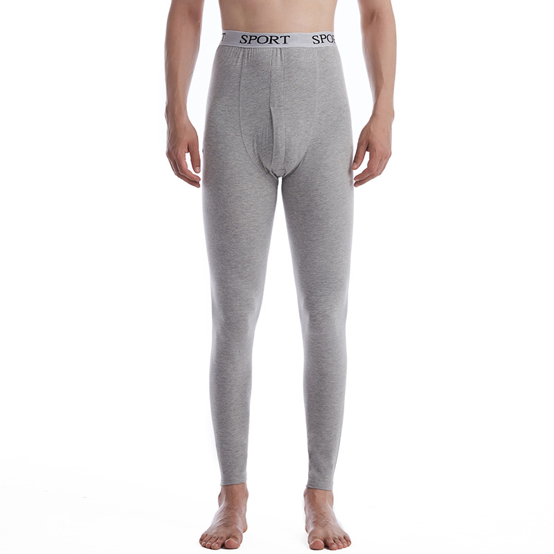 Uued sügis-talvised õhukesed lükra-puuvillast meeste sügispüksid, noorte õhukesed venivad soojad püksid, puhtast puuvillast püksid, retuusid