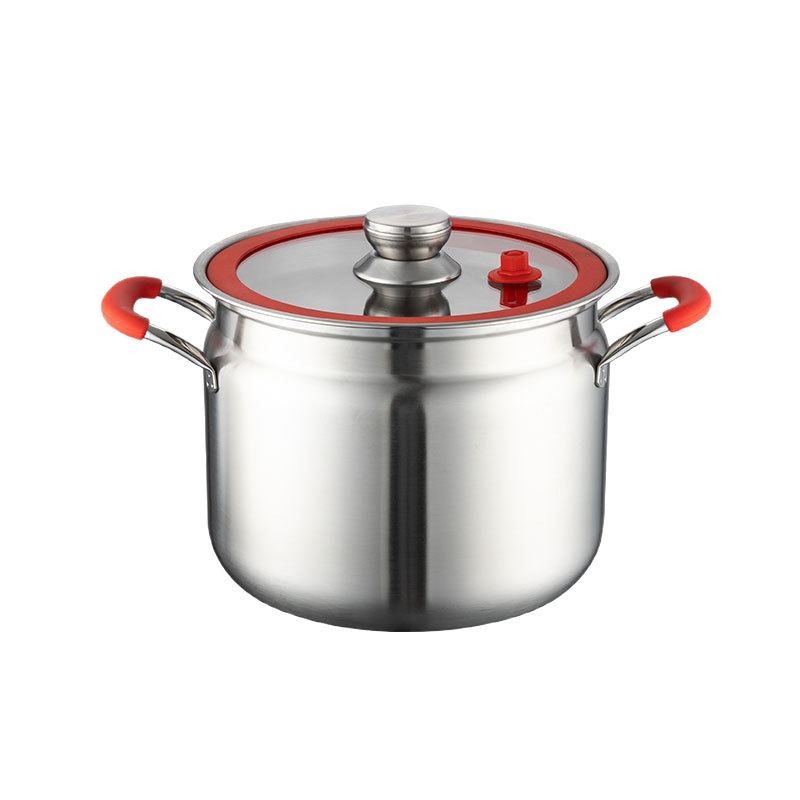 Vastagított rozsdamentes acél mikronyomású főző, nagy kapacitású háztartási levesesfazék, lezárt üveg, pároláshoz és főzéshez, többcélú gőzölős levesesfazék, nagykereskedelmi ajándék