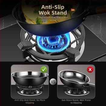 Dujinės viryklės stovas Dujinės viryklės laikiklis Virtuvės viryklė Neslystantis puodų laikiklis Mažas puodas Pieno puodo laikiklis Universalus viryklės stovas