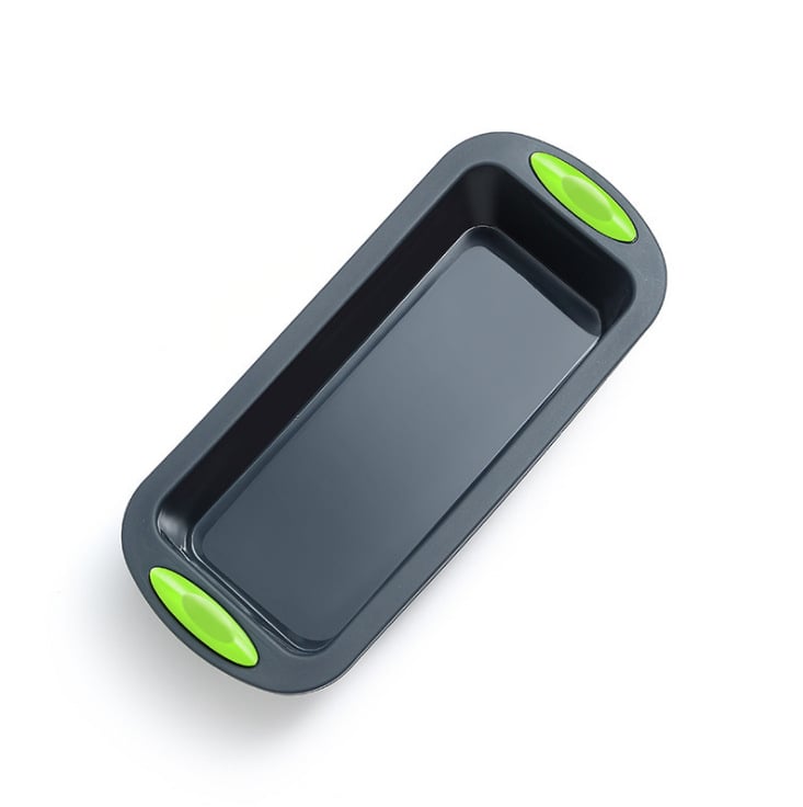 Δίχρωμη φόρμα σιλικόνης για τοστ με παχύρρευστο ψωμί, ορθογώνια για ψήσιμο σε φούρνο τοστ