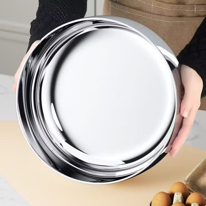 Roostevabast terasest peegliga paksendatud majapidamismunade kraanikauss, segatud köögiviljade toiduvalmistamise kraanikauss, köögiköögiviljade pesemise kraanikauss, küpsetamis- ja mittenakkuva kraanikauss