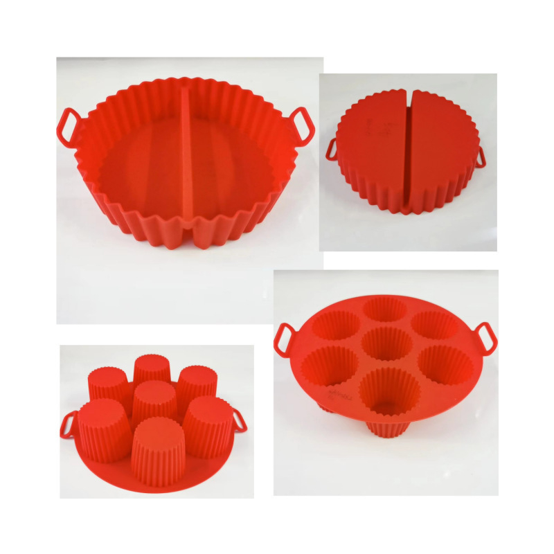 Tarpvalstybinis oro keptuvės specialus popierinis puodas, atsparus aukštai temperatūrai, silikoninis padas, popieriaus aliejaus popierius, skardinės popierius, buitinis aliejaus siurbimo padas, silikoninis padas