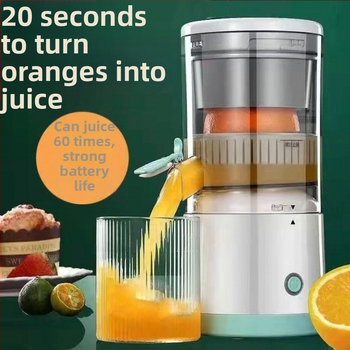 Експлозивна многофункционална USB зареждаща се преносима сокоизстисквачка за портокали, домакинска сокоизстисквачка за отделяне на пулпа, оригинална сокоизстисквачка