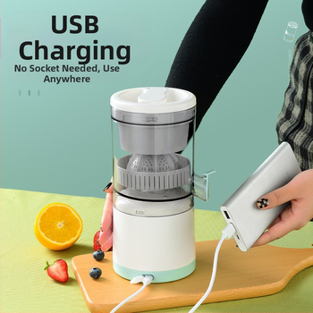 Експлозивна многофункционална USB зареждаща се преносима сокоизстисквачка за портокали, домакинска сокоизстисквачка за отделяне на пулпа, оригинална сокоизстисквачка