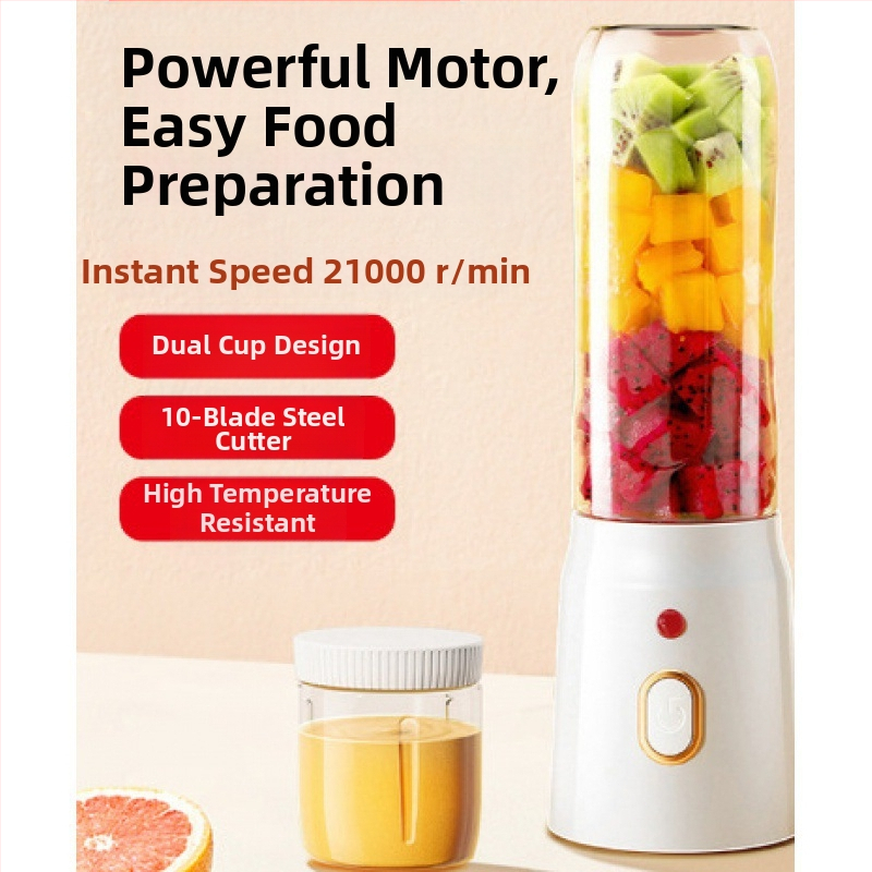 Експлозивна многофункционална USB зареждаща се преносима сокоизстисквачка за портокали, домакинска сокоизстисквачка за отделяне на пулпа, оригинална сокоизстисквачка