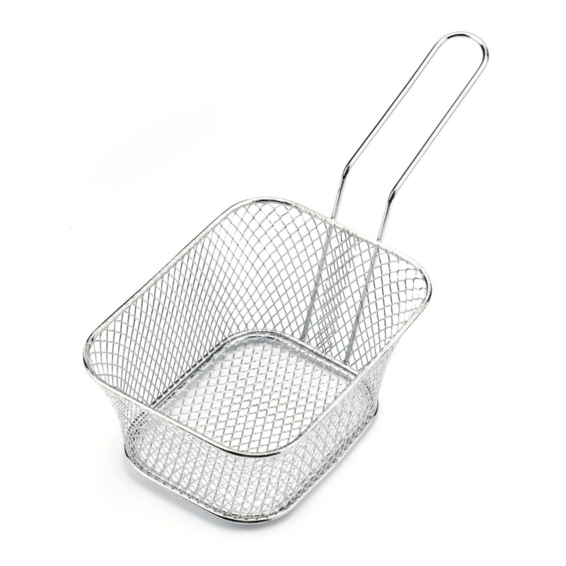 Sandėlyje tarpvalstybiniai produktai „Iron Fried Chicken“ užkandžių krepšelis „Creative Oil“ bulvytės fri „Dim Sum“ keptas krepšelis „American Food Plate Factory“