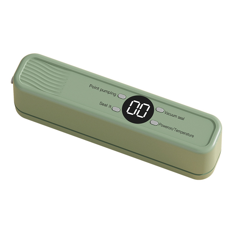 Трансгранична мини безжична вакуумна запечатваща машина, домакинска вакуумна торбичка за храна, акумулаторна пластмасова запечатваща машина, кухненска опаковъчна машина