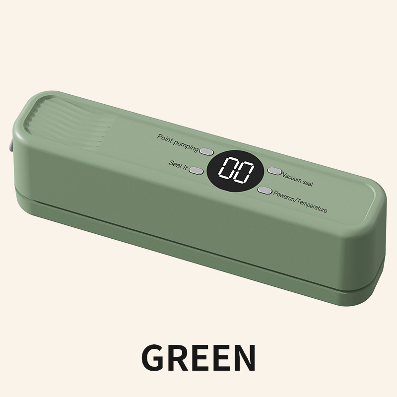Трансгранична мини безжична вакуумна запечатваща машина, домакинска вакуумна торбичка за храна, акумулаторна пластмасова запечатваща машина, кухненска опаковъчна машина