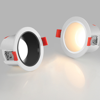 Πλήρες φάσμα αντιθαμβωτικού φωτιστικού LED ενσωματωμένου headless φωτιστικού μηχανικής ξενοδοχείου σαλόνι σπιτιού πλήρες φωτιστικό οροφής αλουμινίου