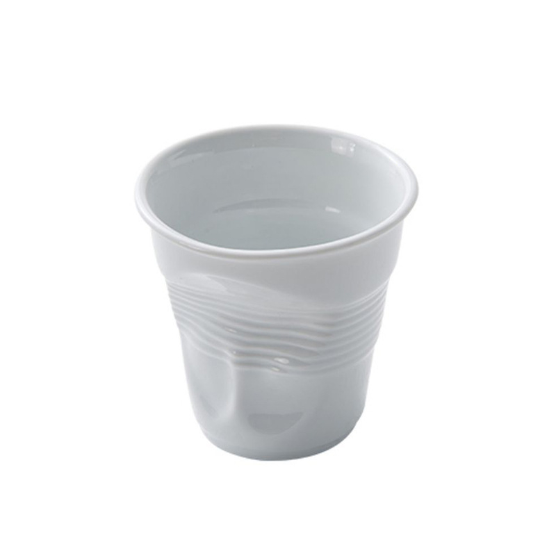 „Creative Ins“ keraminis plisuotas puodelis, asmeninis kavos puodelis, paprastas netaisyklingas biuro puodelis, vandens puodelis, pusryčių puodelis