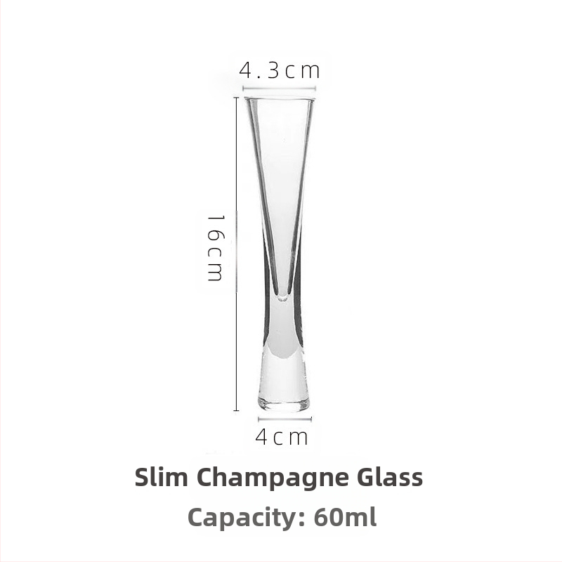 Kerge luksuslik kristallklaasist šampanjakarikas väikese vöökohaga magusa veini klaas banketi veinikomplekt naiste baari mahlaklaas veiniklaas näitusesaali veiniklaas