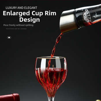 Kerge luksuslik kuldne veiniklaas Euroopa stiilis vintage kristallklaasist pokaal kinkekarbis kolimise kinkekarbis kristallveiniklaaside komplekt