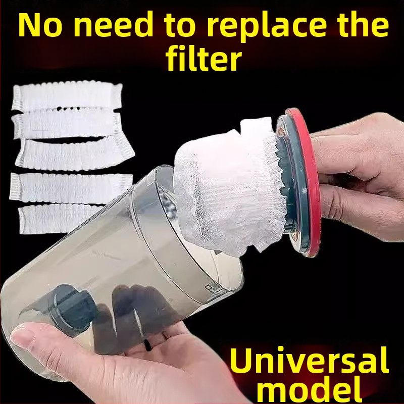 Филтърен елемент за прахосмукачка за еднократна употреба, филтър, нетъкан вакуумен чувал, прахоустойчив, дишащ, еластичен, универсален мрежест капак за домакинство