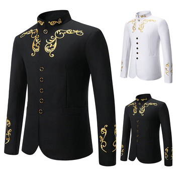 2024. aasta sügis-talve uus Amazoni Euroopa suuruses meeste ülikonnajakk, piiriülese tikandiga Briti meeste kostüüm