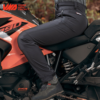 VND motoros nadrág, őszi és téli, gyapjúbéléssel, vízálló, cseppálló, vastagított CE2 védőfelszereléssel, utcai motoros, hétköznapi szerszámos nadrág