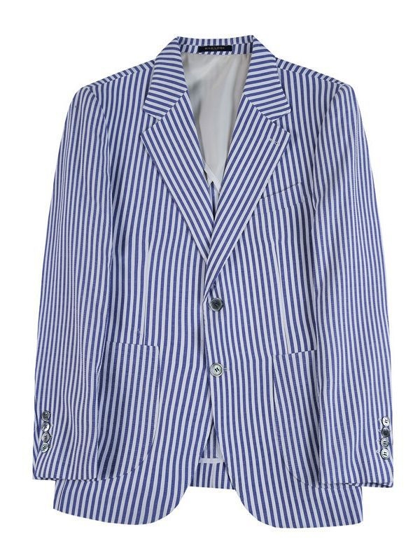 Piiriülene väliskaubandus, hulgimüük, uus meeste kvaliteetne pikkade varrukatega ülikond, kitsas lõige, kena triibuline ülikonnapintsak, ühekordne lääneosa