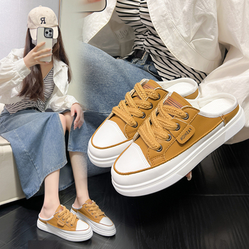 Sandale de vară noi pentru navetiști 2024 pentru femei, stil coreean, confortabile și versatile, sport ușoare și casual pentru femei